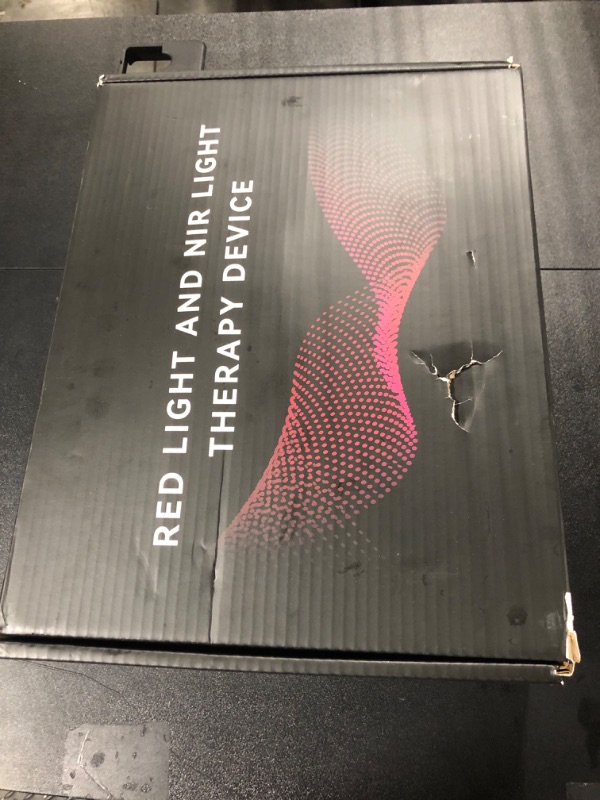 Photo 2 of ***MISSING PARTS*** Red Light Therapy Lamp for Body, Infrared Light Therapy Lamps with Stand 660nm Red Light &850nm Near Infrared Light Therapy Lamp Device for Body at Home with Eyes Protection Goggles?Brown Black?