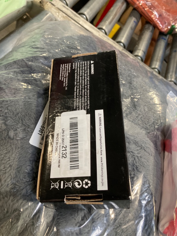 Photo 1 of EverBrite LED Tactical Flashlight, Rechargeable Flashlight 750 Lumens with Lanyard & Clip, 6 Modes (High/Medium/Low/Strobe/SOS/Turbo), for Camping, Hiking, Emergency, Survival Use