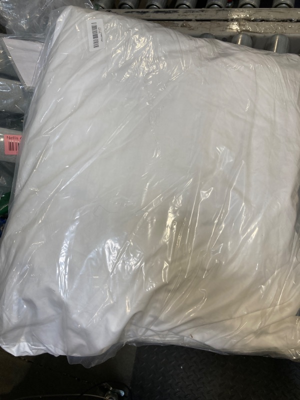 Photo 1 of ACCURATEX Pillows Standard Size Set of 2, Hybrid Shredded Memory Foam Pillow[Adjustable Loft], Fluffy Down Alternative Fill Removable Cotton Cover, Firm Supportive Pillow for Side Back Sleepers