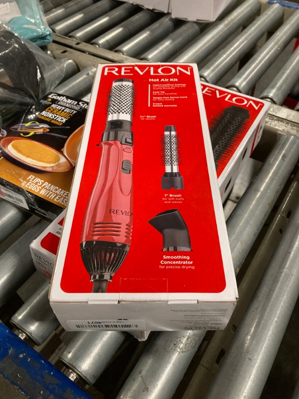 Photo 2 of Revlon 1200W Perfect Style Hot Air Kit | Style, Curl, and Volumize, 3 Piece Set