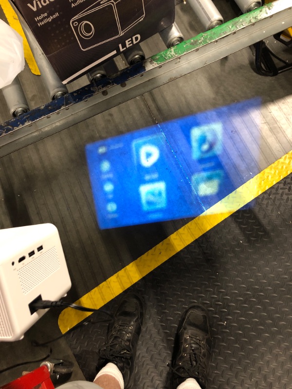 Photo 1 of Projector with 5G WiFi and Bluetooth, 1080P Home Movie Projector, 16000 LM Portable Projector, 50% Zoom Function, Outdoor Movie Projector for Phone/Laptop/TV Stick/DVD/USB/HDMI