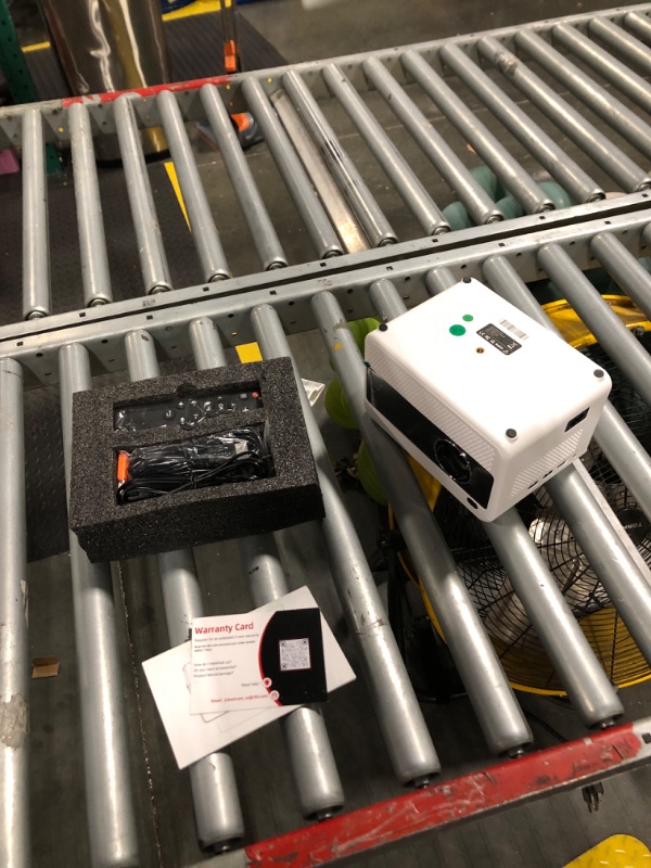 Photo 1 of Projector with 5G WiFi and Bluetooth, 1080P Home Movie Projector, 16000 LM Portable Projector, 50% Zoom Function, Outdoor Movie Projector for Phone/Laptop/TV Stick/DVD/USB/HDMI