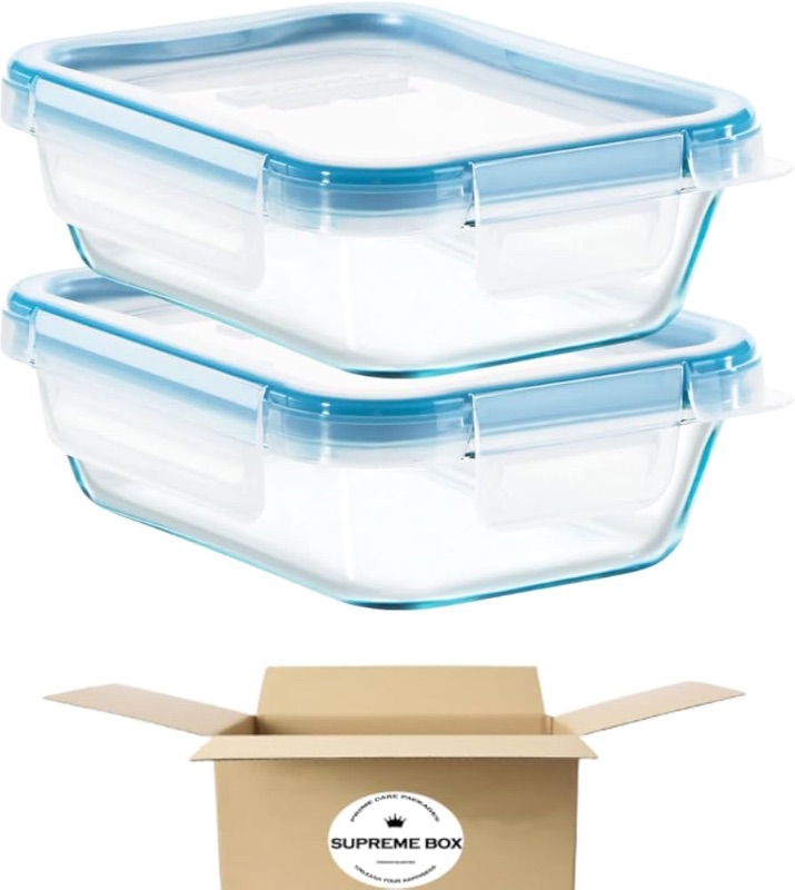 Photo 1 of ***Stock photo is a similar item***  2-Cup Total Solution Rectangle Food Storage Pyrex Glass Containers (Pack of 2)