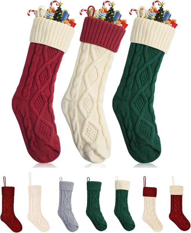 Photo 1 of  Christmas Stockings, 3 Pack, 