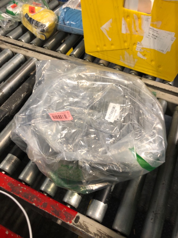 Photo 1 of HFCNMY Bar Stool Cushions Round,4 Pack Stool Covers Round Bar Stool Seat Cushions Covers Padded with Elastic Bands Anti-Slip Bottom for 14-15 in Round Wooden Metal Stools (Gray)