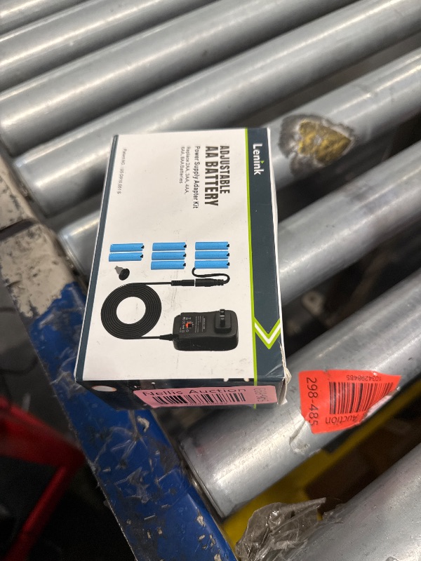 Photo 1 of Lenink Adjustable AC Power Supply Adapter, Battery Repacement Kit for AA Battery, Replace 2 AA 3 AA 4 AA 6 AA 8 AA (Black, 1.8m/5.9ft)