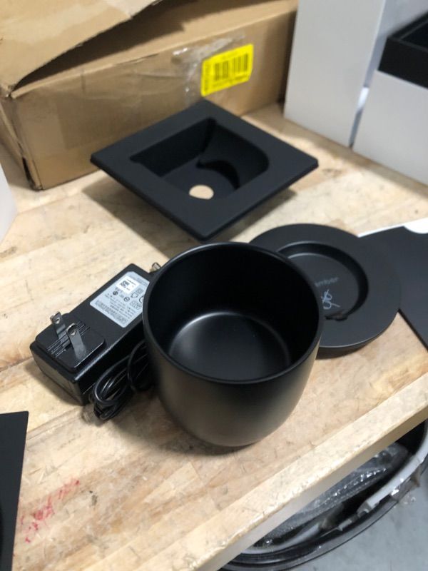 Photo 1 of Ember Temperature Control Smart Cup, 6 oz, App-Controlled Heated Coffee Cup, Espresso Mug with 90 Min Battery Life, Black