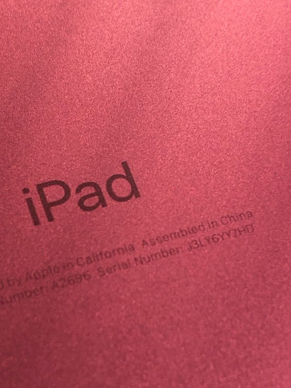 Photo 5 of *** FOR PARTS ONLY  *** Apple iPad 9th gen 10.9-inch 64GB (Renewed)