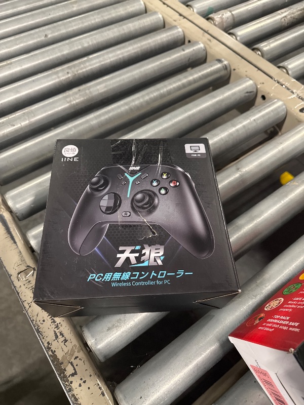 Photo 1 of IINE Wireless PC Controller, (No Drift) Wireless Gaming Controller with Bluetooth Adaptor for PC/Switch/Steam/Phone/Pad, Gamepad Game Controller with Phone Holder/Hall Effect Joystick/Hall Effect Linear Trigger/Macro Setting