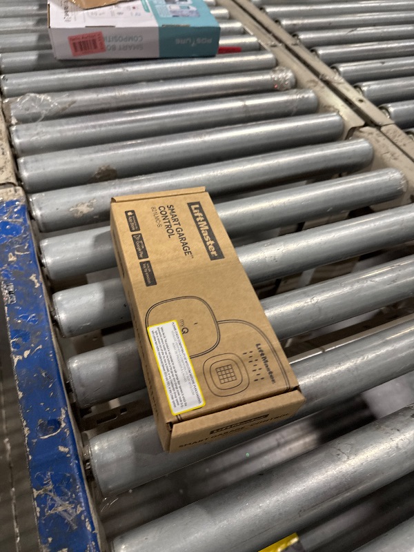 Photo 1 of Liftmaster myQ Smart Garage Control - Wireless Garage Hub and Sensor with WiFi & Bluetooth - Smartphone Controlled, 821LMC-S, White