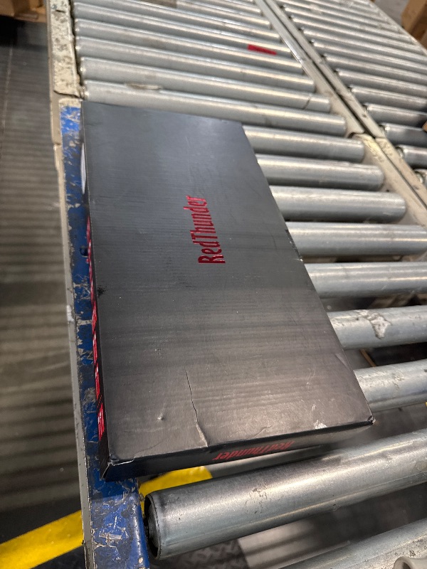 Photo 1 of RedThunder K10 Wireless Gaming Keyboard and Mouse Combo, RGB Backlit Rechargeable 3800mAh Battery, Mechanical Feel Anti-ghosting Keyboard with Pudding Keycaps + 7D 3200DPI Mice for PC Gamer (Black)