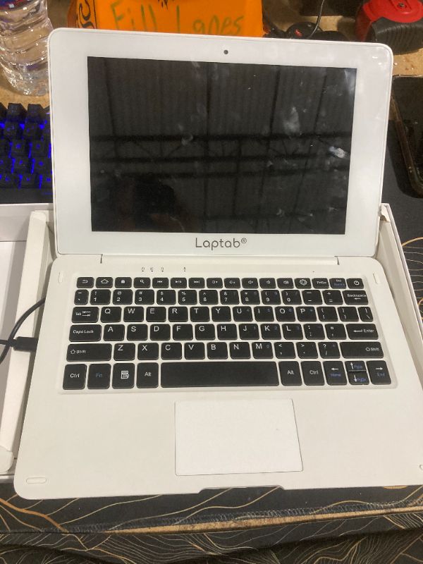 Photo 1 of ****locked**** LEXiBOOK LAPTAB 10, Laptop with Touch Screen, Designed for The Whole Family, Educational and Fun Content, Powered by Android™, Parental Control, Ultra Thin and Light, LT10EN