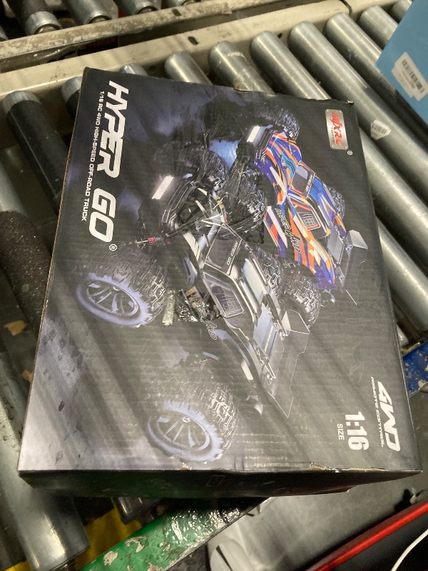 Photo 1 of HYPER GO H16BM 1/16 RTR Brushless Fast RC Cars for Adults, Max 42mph Electric Off-Road RC Truck, High Speed RC Car 4X4 Remote Control Car with 2 Lipo Batteries for Adult, Compatible 3S Lipo