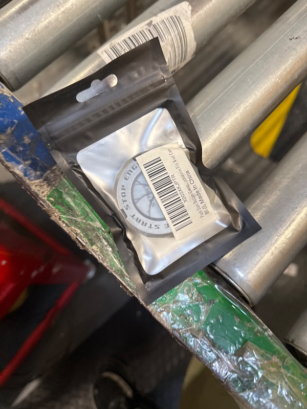 Photo 1 of Zufoty Push Start Button Cover, Car Start Engine Button Cover, Car Ignition Key Switch Cover, Spin Ignition Protective Cover, Engine Start Stop Button Cover Car Interior Accessories Fits Most Cars