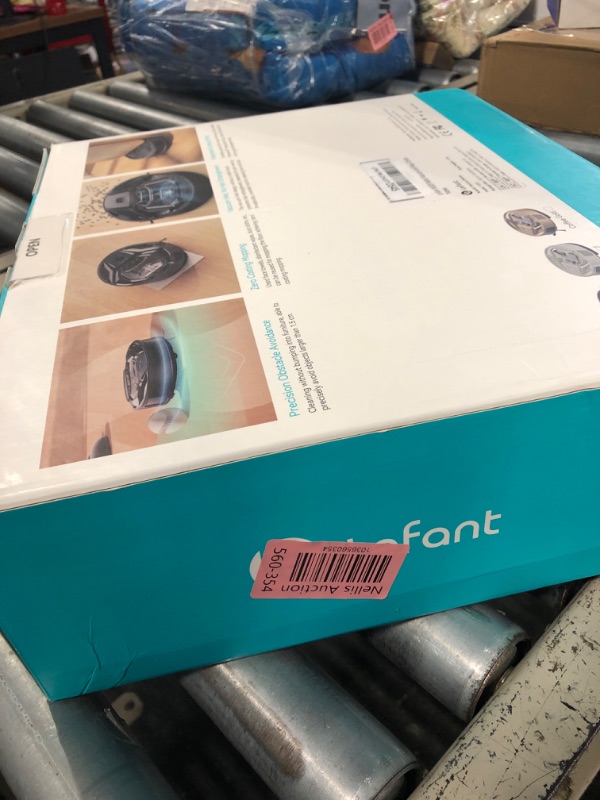 Photo 1 of Lefant M320 Robot Vacuum with Mop Combo, 6500Pa Powerful Suction, 210 Mins Runtime, Slim, 800ml Visible Dustbin, Carpet Detection, Alexa Voice Control, Ideal for Hard Floor and Pet Hair, White