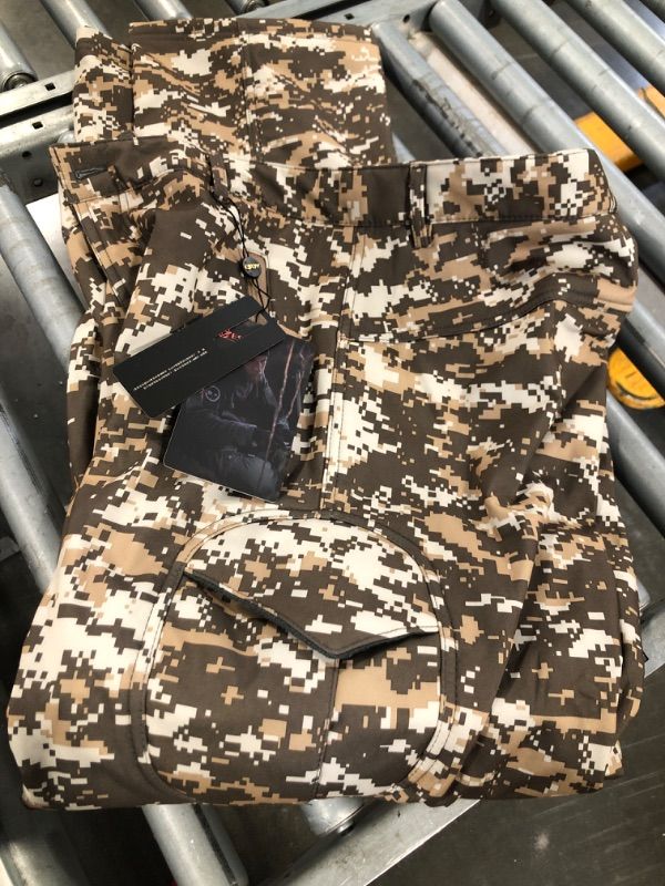 Photo 1 of ***PANTS ONLY***Lilychan Men’s Military Soft Shell Tactical  Pants Waterproof Mountain Snow Snowboard Jacket Winter Outdoor Windproof Snowsuit (ACU, X-Large)