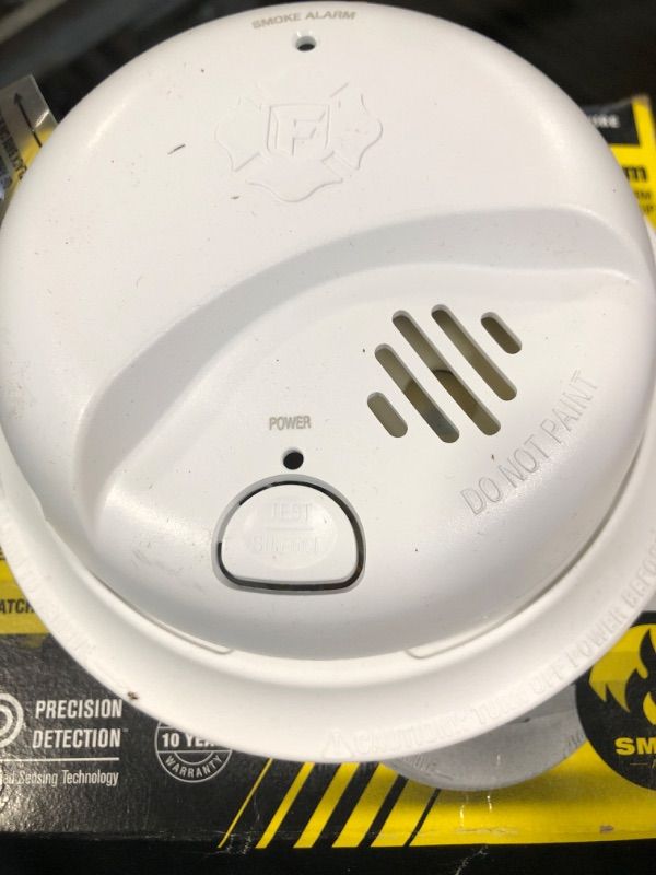 Photo 1 of First Alert SMICO100 Battery-Operated Combination Smoke & Carbon Monoxide Alarm - Pack 3