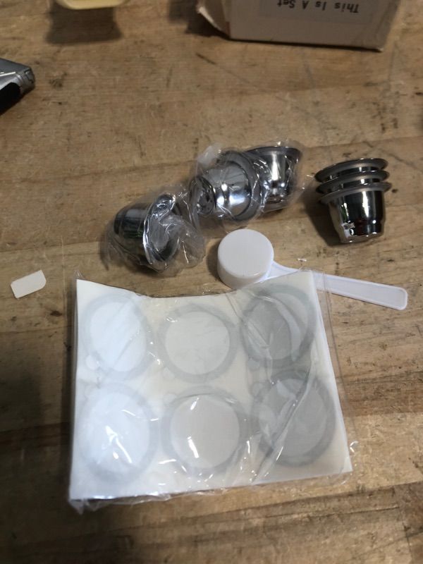 Photo 1 of Didaey Reusable Espresso Capsules Stainless Steel Refillable Coffee Pods Reusable Espresso Pods with Aluminum Foil Seals Stickers Lids Compatible with Nespresso Machines (6 Cups, 204 Lids)