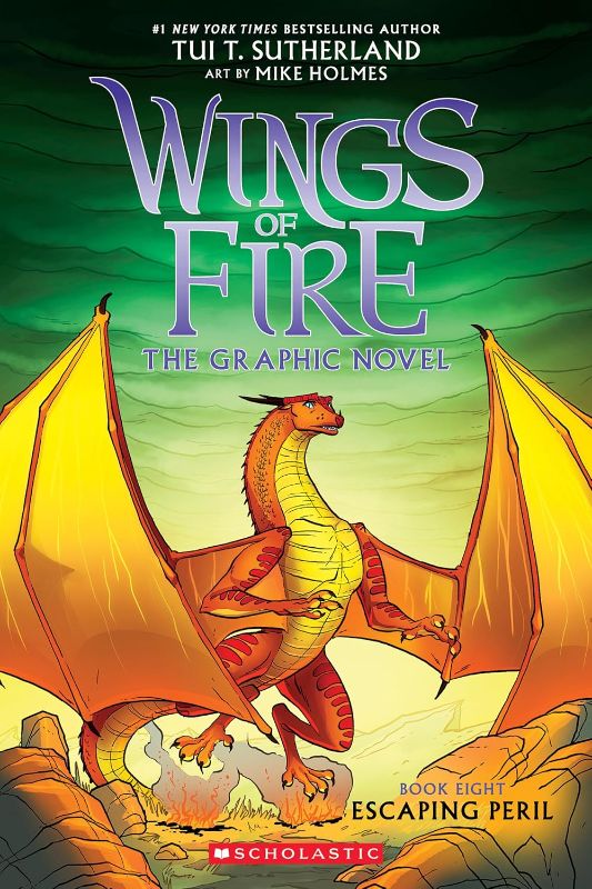 Photo 1 of 
Escaping Peril: A Graphic Novel (Wings of Fire Graphic Novel #8) (Wings of Fire Graphix)