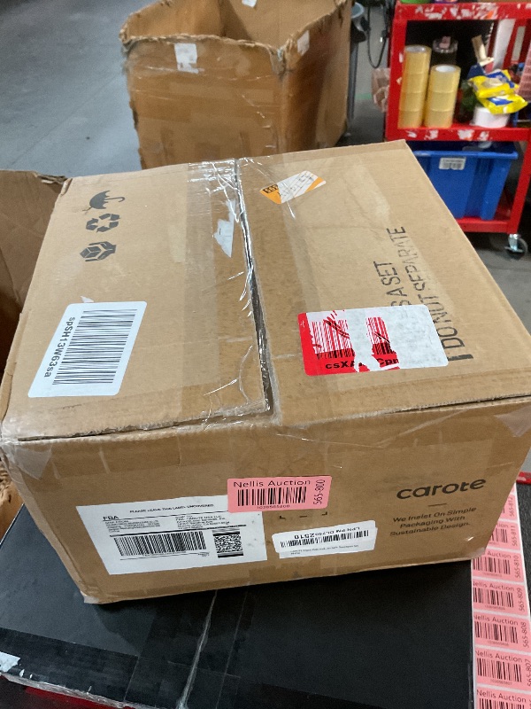 Photo 1 of CAROTE 17pcs Pots and Pans Set, Nonstick Cookware Set Detachable Handle, Induction Kitchen Cookware Sets Non Stick with Removable Handle, RV Cookware Set, Oven Safe, Saucepan Set