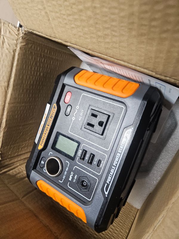 Photo 1 of BALDR Portable Power Station 300W, 231Wh Solar Generator Backup Lithium Battery Power Supply, 120V Pure Sine Wave AC Outlet, QC 3.0, Type C Input/Output, for Home Camping Emergency…