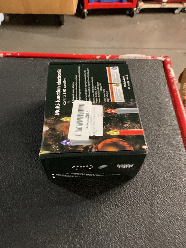 Photo 1 of Sunjas 20PCS LED Flameless Taper Candles Battery Operated Christmas Tree Candles with Remote, Timer, Dimmer Battery Candle Flickering Warm White Light Window Candles Lights Christmas Home Party Decor