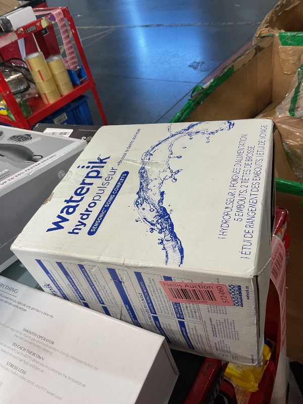 Photo 1 of Waterpik Sensonic Complete Care Water Flosser and Rechargeable Electric Toothbrush Combo Set for Teeth Cleaning and Flossing, CC-04, White, Packaging May Vary