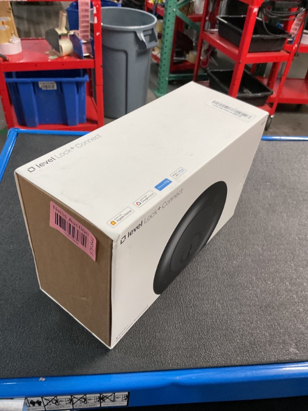 Photo 1 of Level Lock+ (Wi-Fi) Smart Lock - World's Smallest Smart Lock Plus Apple Home Keys - Lock/Unlock from Anywhere - Level App for iOS & Android - Works with Apple Home, Alexa, Google Home (Matte Black)