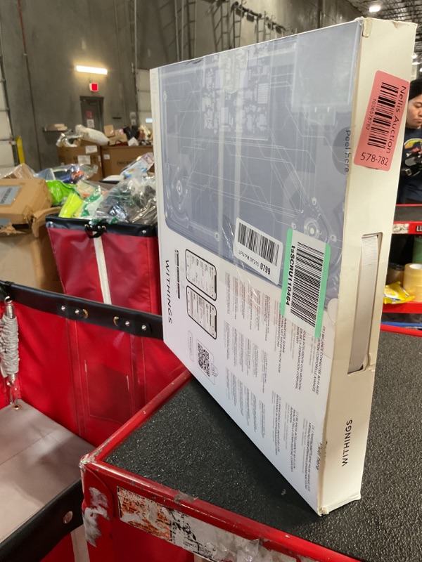 Photo 1 of WITHINGS Body Smart - Accurate Scale for Body Weight and Fat Percentage, Body Composition Wi-Fi and Bluetooth Weight Scale, Baby Weight Scale, Smart Scale Apple Health Compatible, Bathroom Scale