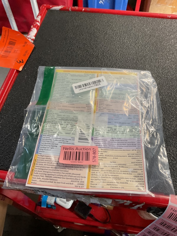 Photo 1 of Generic Cessna 172 Skyhawk Checklist for Student Pilots, Extended (Carburetor & Injection)