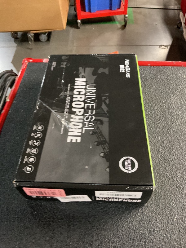 Photo 1 of Wireless Microphone, Rechargeable Dual Cordless Handheld Dynamic Wireless Mics,NEWBAXS Karaoke Microphones with 1/4'' Output for Karaoke, Meeting, Singing, Church, Wedding