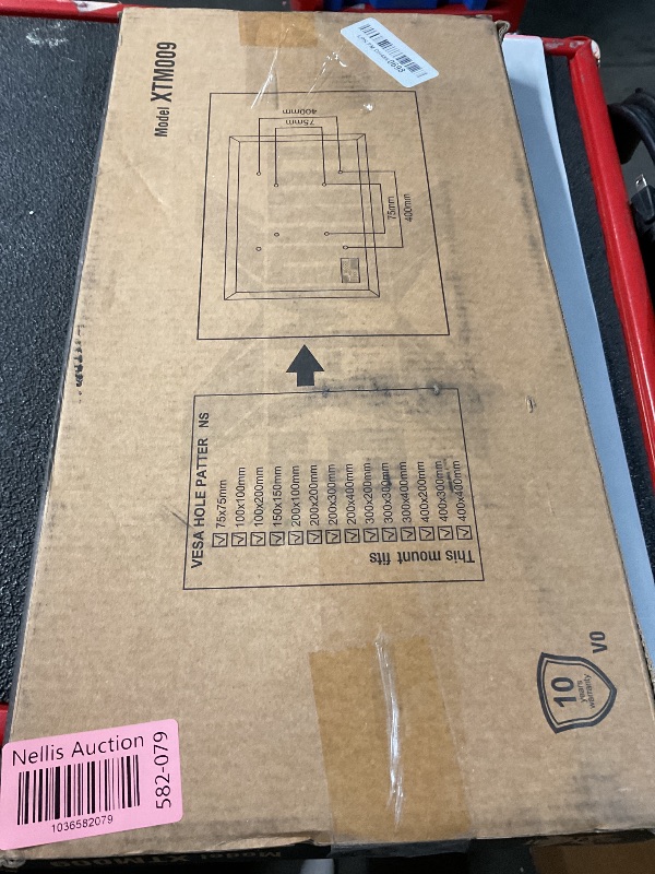 Photo 1 of ***MISSING WALL BRACKETS,TV MOUNT ONLY**
USX Mount UL Listed TV Mount Low Profile for Most 26-60" Flat Screen LED, LCD, Curved TVs, TV Wall Mount Bracket Tilt VESA 400x400mm- Up to 99lbs, Quick Lock and Release to Mounts on 12" 16" Stud