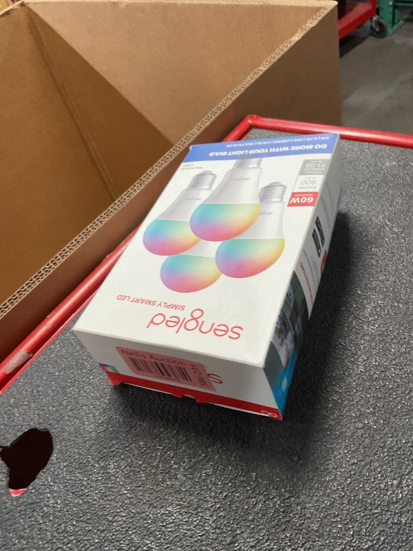 Photo 1 of Sengled Dual Mode Smart Light Bulbs with Remote & App Control, Color Changing Light Bulbs, RGBW LED Light Bulbs 2700K-6500K Dimmable, 60W Equiv, Group control, Timing, Sunrise & Sunset (4P, No Remote)