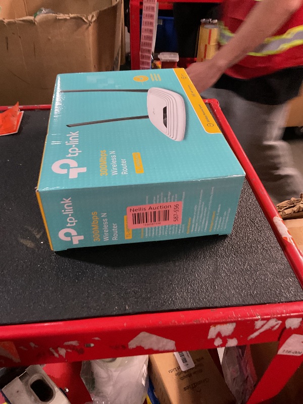 Photo 1 of TP-Link N300 Wireless Extender, Wi-Fi Router (TL-WR841N) - 2 x 5dBi High Power Antennas, Supports Access Point, WISP, Up to 300Mbps