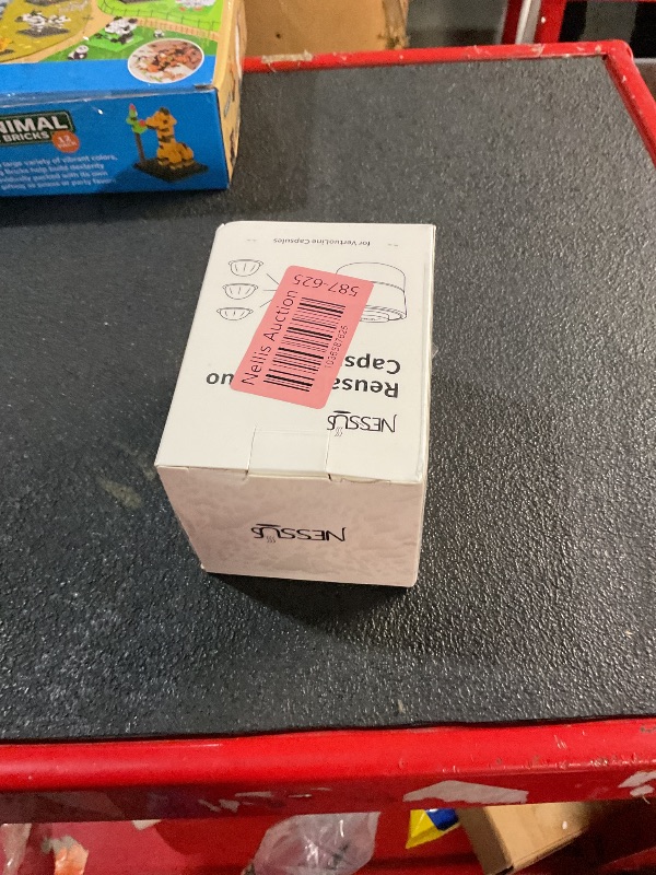 Photo 1 of Nessus Reusable Vertuo Capsule Kit, [ALSeal EZ FIT] for Reusable Nespresso Pods with 100 Pcs Aluminum Foil Seal Lids, Holder, Brush, for Refilling Nespresso Vertuo Pods Reusable Vertuoline Pod