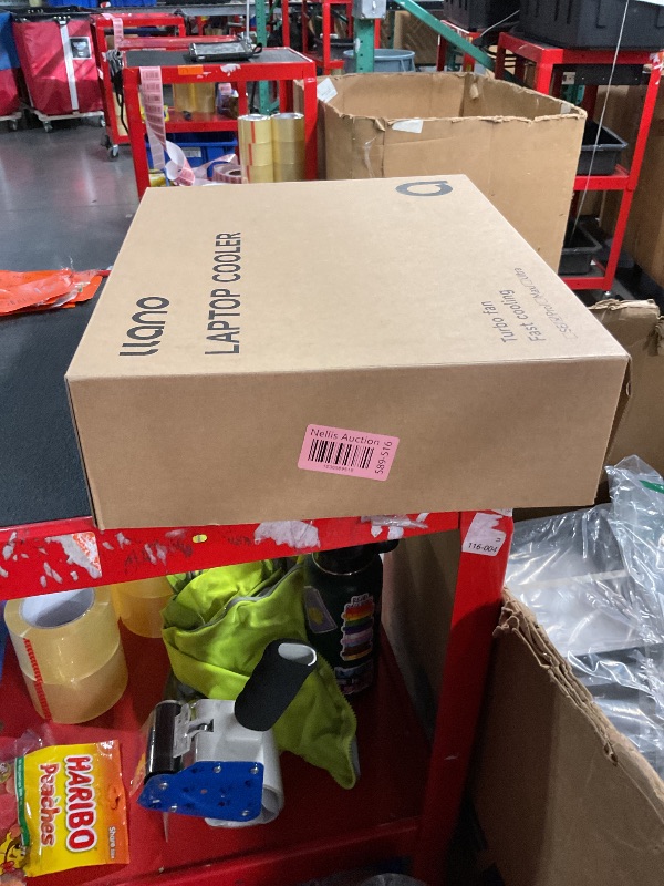 Photo 1 of llano V10 Gaming Laptop Cooling Pad, RGB Laptop Cooler Stand with Powerful 4.72 Inch External Turbo Cooling Fan, Fast Cooling Computer 13-17.3in, Button Control, 3 Adjustable Stand, 4-Port USB C&A