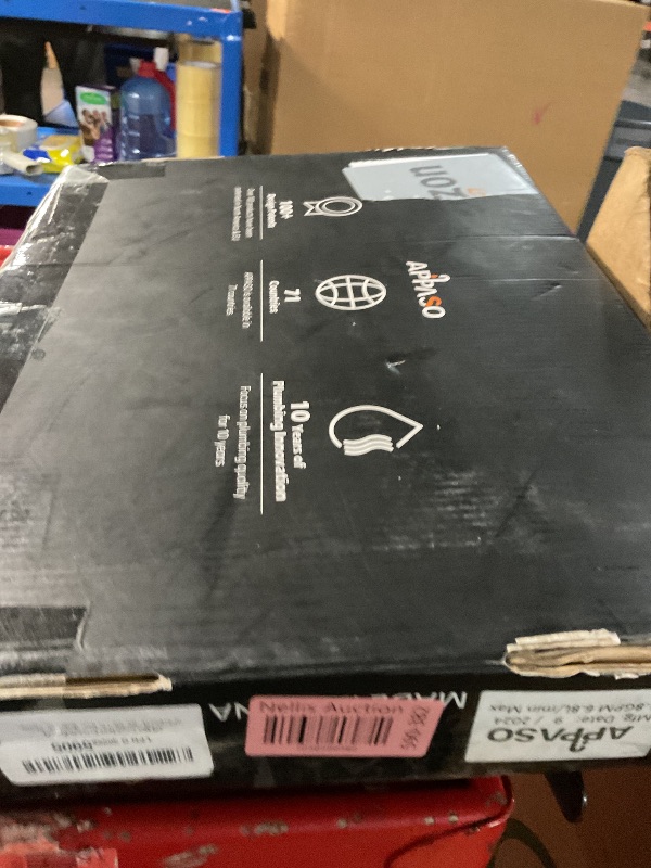 Photo 1 of APPASO Touchless Kitchen Faucet with Pull-Down Sprayer, Kitchen Sink Faucet Touchless Brushed Nickel, Single Handle Hands-Free Motion Sensor Faucets Suitable for 1 or 3-Hole Sink, Stainless Steel