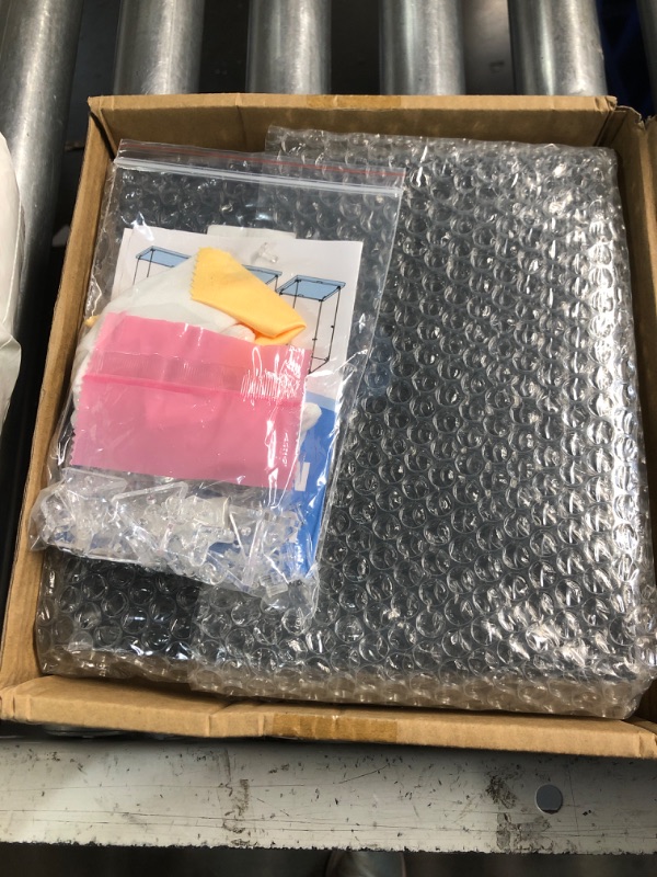 Photo 1 of **ACRYLIC SHEETS ARE SCRATCHED** KOLIPI Acrylic Display Case for Collectibles Assemble Clear Acrylic Display Box for Lego Alternative Glass Case for Showcasing Figures Doll Toys Home Storage(8x8x8 inch, 20x20x20 cm)