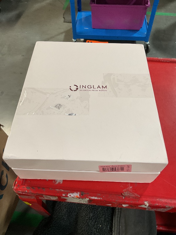 Photo 1 of ***(PARTS ONLY/ NON REFUNDABLE/ NO RETURNS OR REFUNDS)***
IG INGLAM MegaAIR Styler Air Styling & Drying System, Professional Interchange Hair Dryer Brush 110,000 RPM Brushless BLDC Motor Ionic Hot Air Volumizing and Shape, Pink