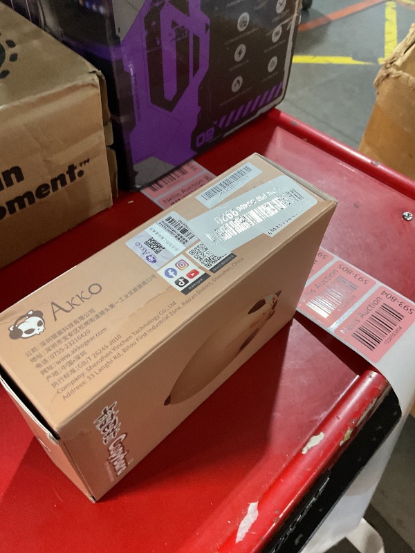 Photo 1 of Akko Wireless Gaming Mouse Capybara, 2.4G GHz with a USB Receiver, Cute Optical Cordless Cartoon Mice for Computer/Laptop/Desktop/PC, Compatible with Mac/Win