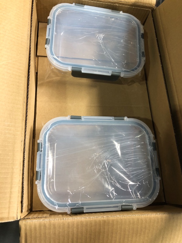 Photo 1 of ***(PARTIAL SET)***
M MCIRCO [80 oz & 36 oz Extra Large Glass Food Storage/Baking Containers Set with Lids, 2 Pack 80 oz(10 cup)&2 Pack 36 oz (4.5 cup) Airtight Glass Container,Microwave,Oven,Freezer and Dishwasher