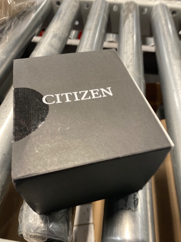 Photo 1 of Citizen Men's Eco-Drive Weekender Garrison Field Watch in IP Stainless Steel with Nylon Strap, Black Dial (Model: BM8186-15E)