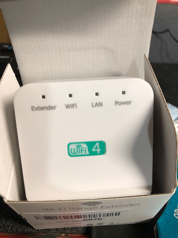 Photo 1 of WiFi Extender Signal Booster 2025,Most Powerful WiFi Extender, Long Range Wi-Fi Signal 10X Faster Wireless WiFi Repeater with Ethernet Port, Coverage up to 8,998 sq.ft