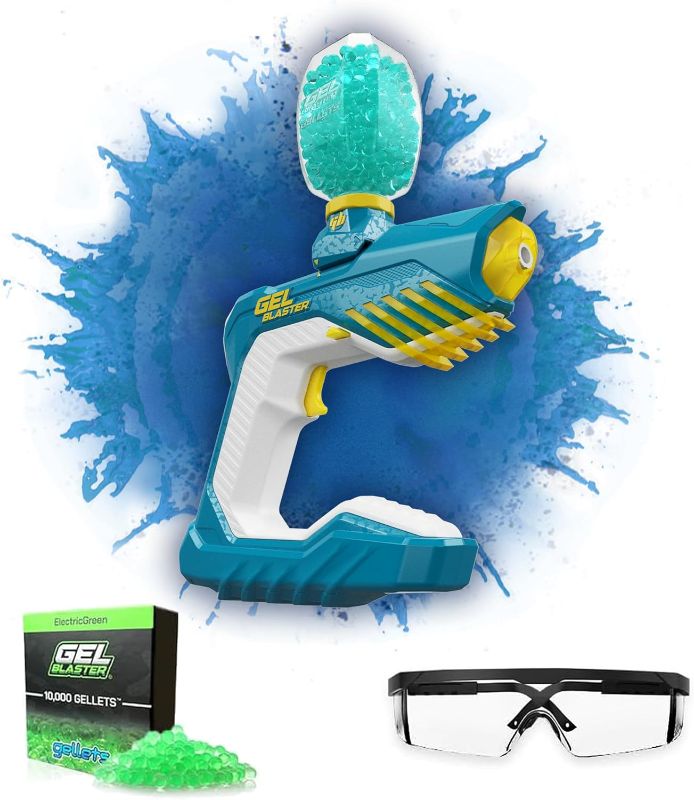 Photo 1 of 
The Original Gel Blaster Piranha - Waterproof Splat Ball Gun Gel Blasters with Water Based Beads - Extended 100+ Foot Range - Automatic