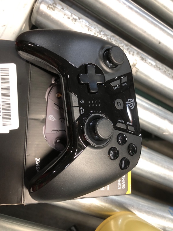 Photo 1 of EasySMX Wireless Gaming Controller for Windows PC/Steam Deck/PS3/Android TV BOX, Dual Vibrate Plug and Play Gamepad Joystick with 4 Customized Keys, Battery Up to 14 Hours, Work for Nintendo Switch