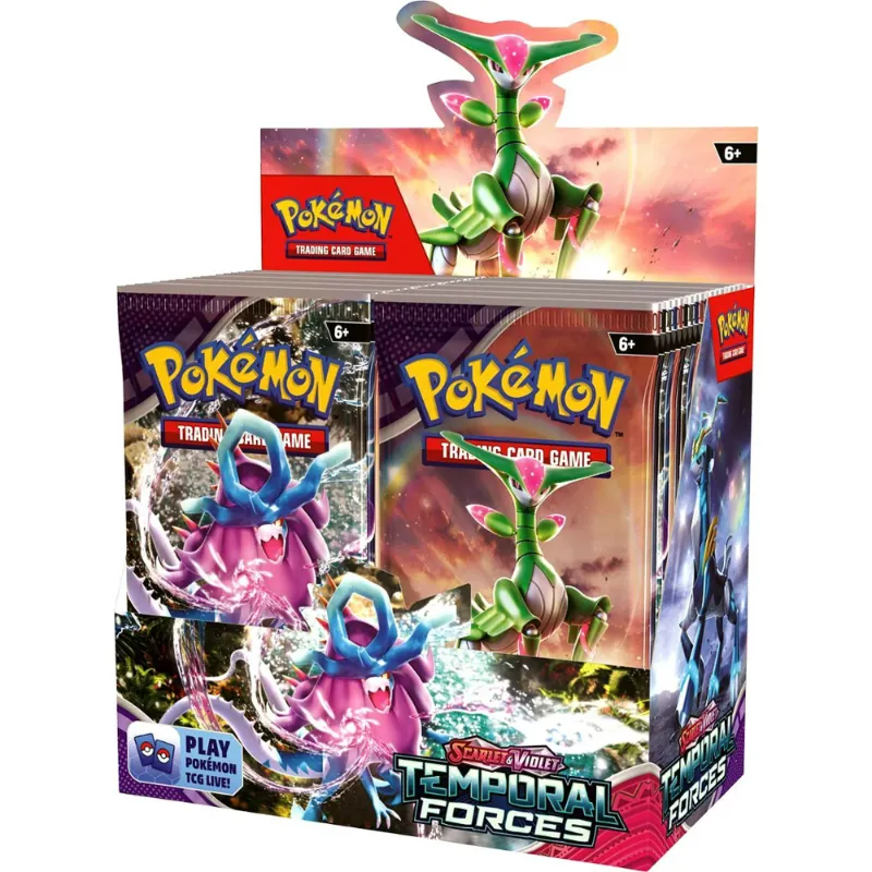 Photo 1 of ***NON REFUNDABLE******FACTORY SEALED***POKEMON TCG: Scarlet and Violet: Temporal Forces: Booster Display Box