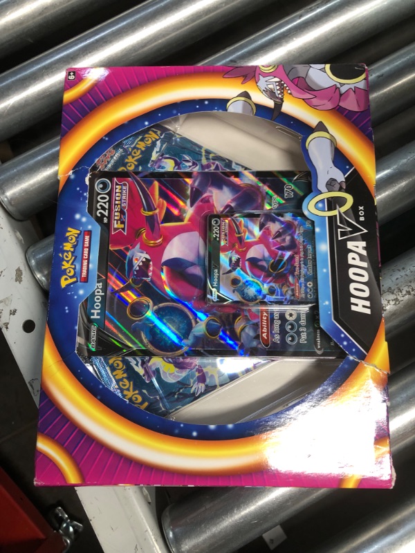 Photo 2 of ***NON REFUNDABLE***Pokemon | Hoopa V Box | Card Game | Ages 6+ | 2 Players | 10+ Minutes Playing Time