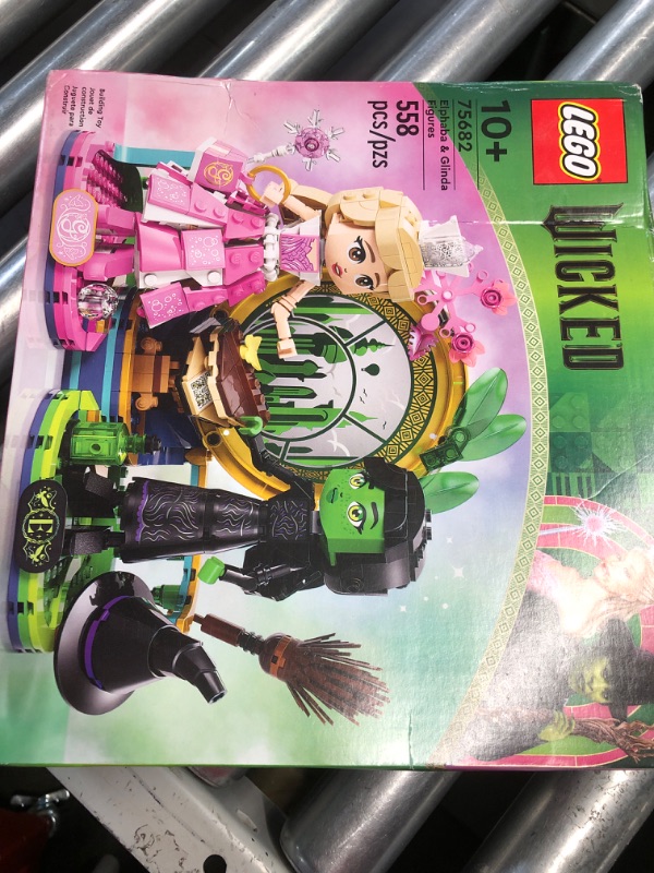 Photo 3 of ***FACTORY SEALED***LEGO Wicked Elphaba & Glinda Figures Building Toys - Wicked Toys for Kids, Girls & Boys, Age 10+ - Buildable Wicked Dolls - Birthday Gift Idea - 75682