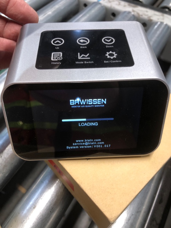 Photo 3 of ***(MISSING POWER CORD)***
BRWISSEN A16 Air Quality Monitor Indoor AQI PM2.5 PM10 Dust Meter PM1 Particle Counter TVOC VOC Detector HCHO Formaldehyde Pollution Tester Home Test kit