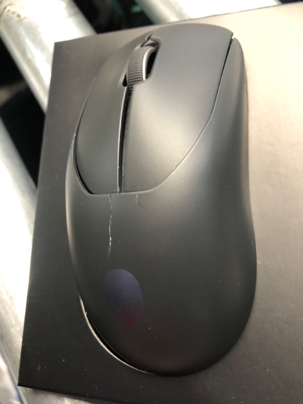 Photo 1 of Alienware Pro Wireless Gaming Mouse - 2.4GHz Gaming Wireless/USB Wired Connectivity, Adjustable DPI, Optical Sensor Technology, 6 Programmable Buttons, 650 IPS Sensor Max Speed - Dark Side of the Moon